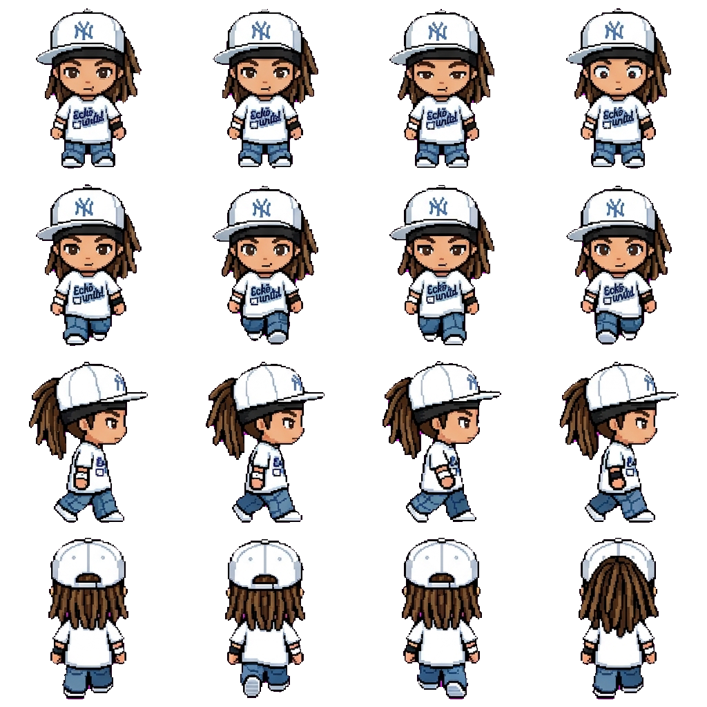 Tom Kaulitz movement sprite