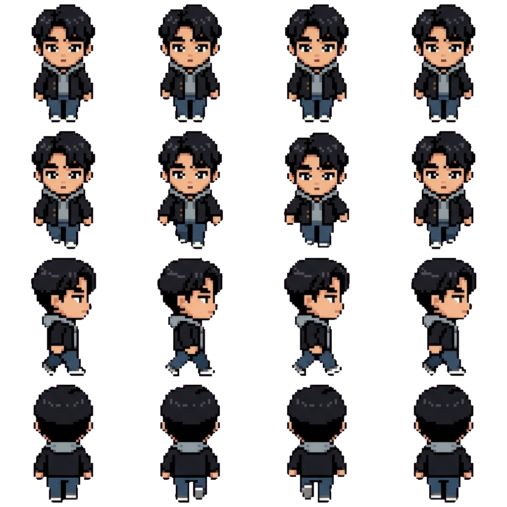 Jinu freeee , freeee movement sprite