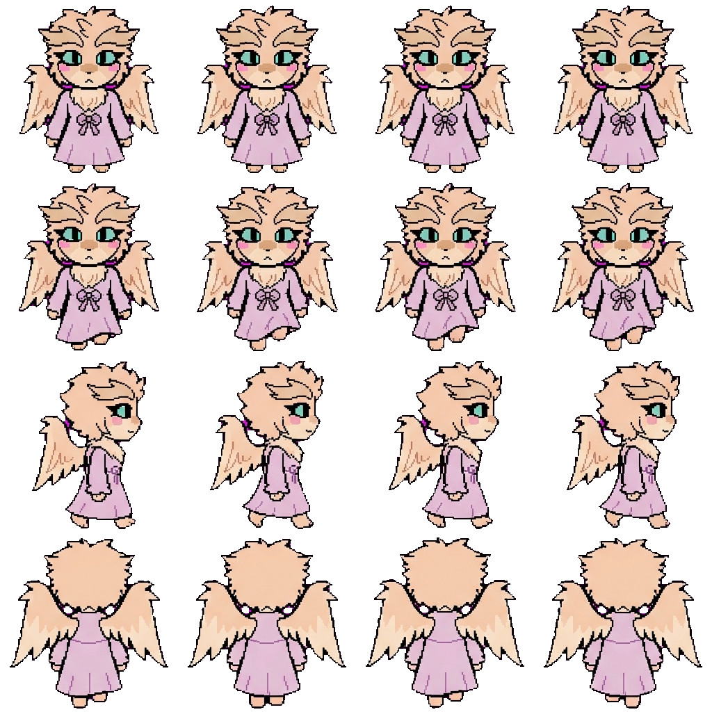 Iris movement sprite