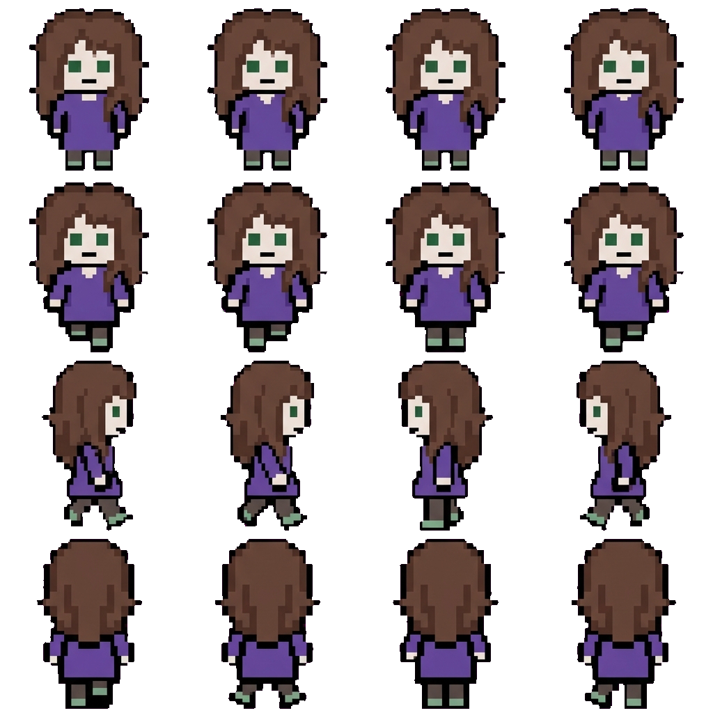Ashley movement sprite