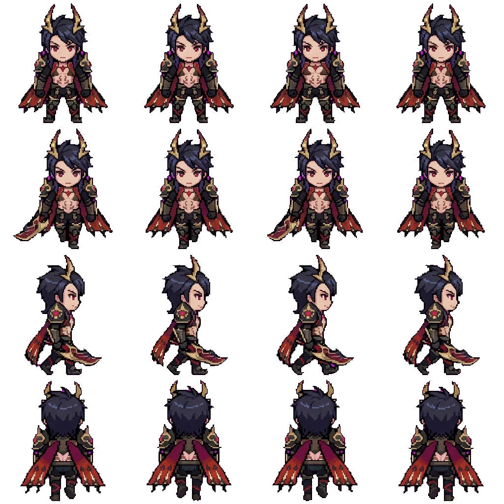 Ashley movement sprite
