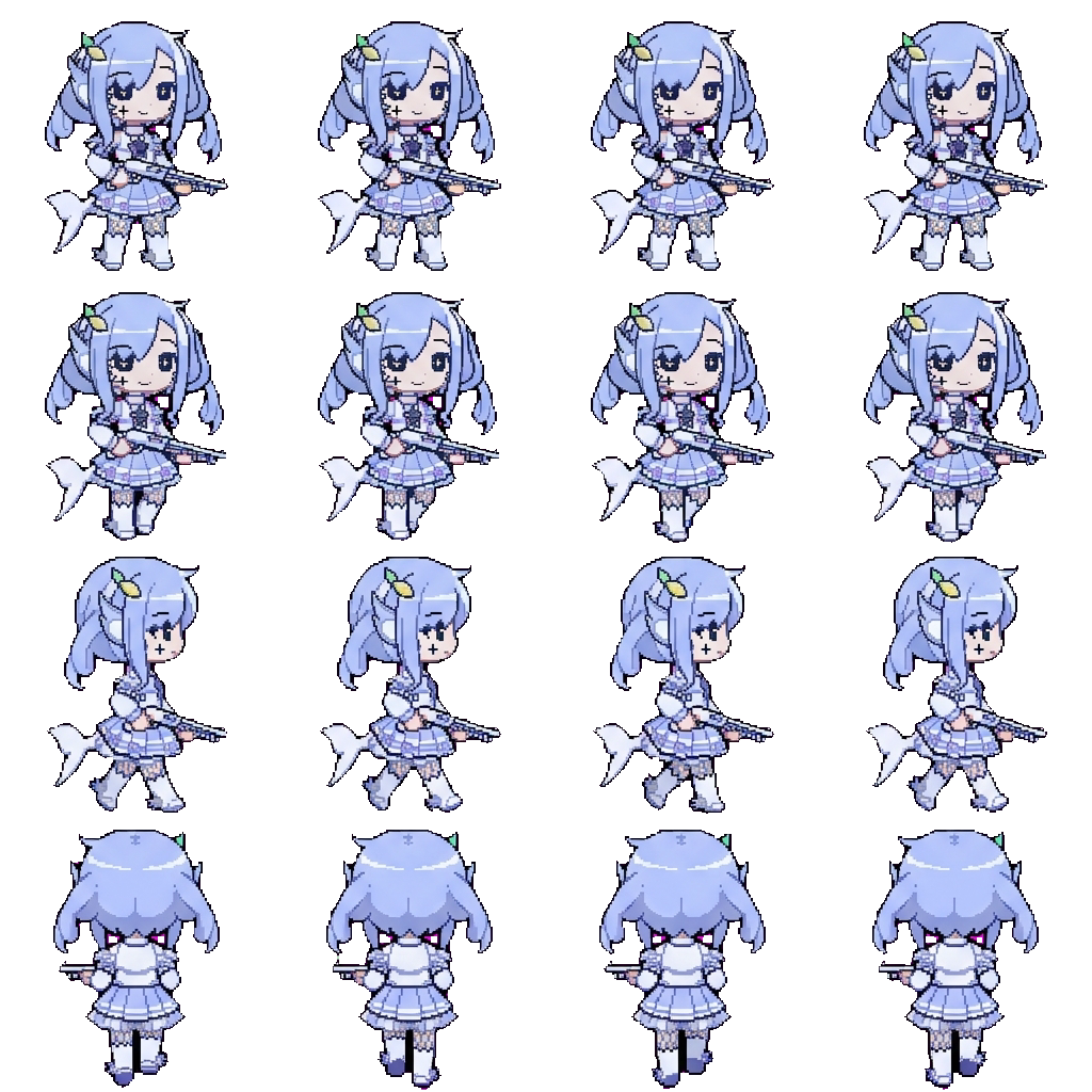 Haruko movement sprite
