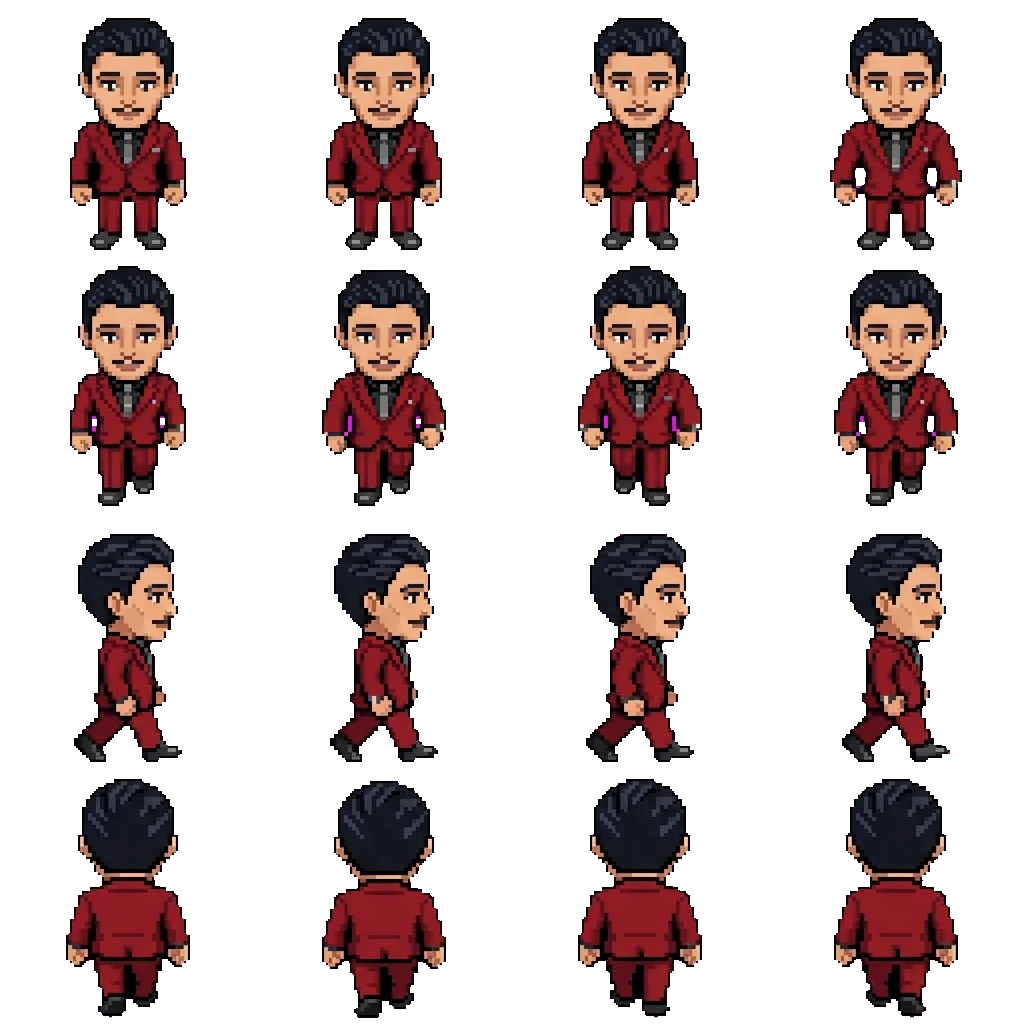 Mortimer Goth movement sprite