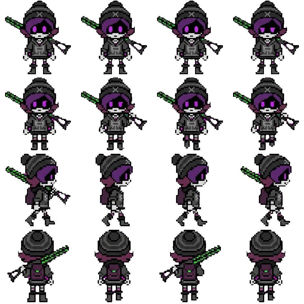 Uzi Doorman movement sprite