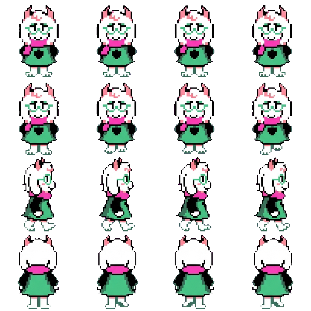 Ralsei movement sprite