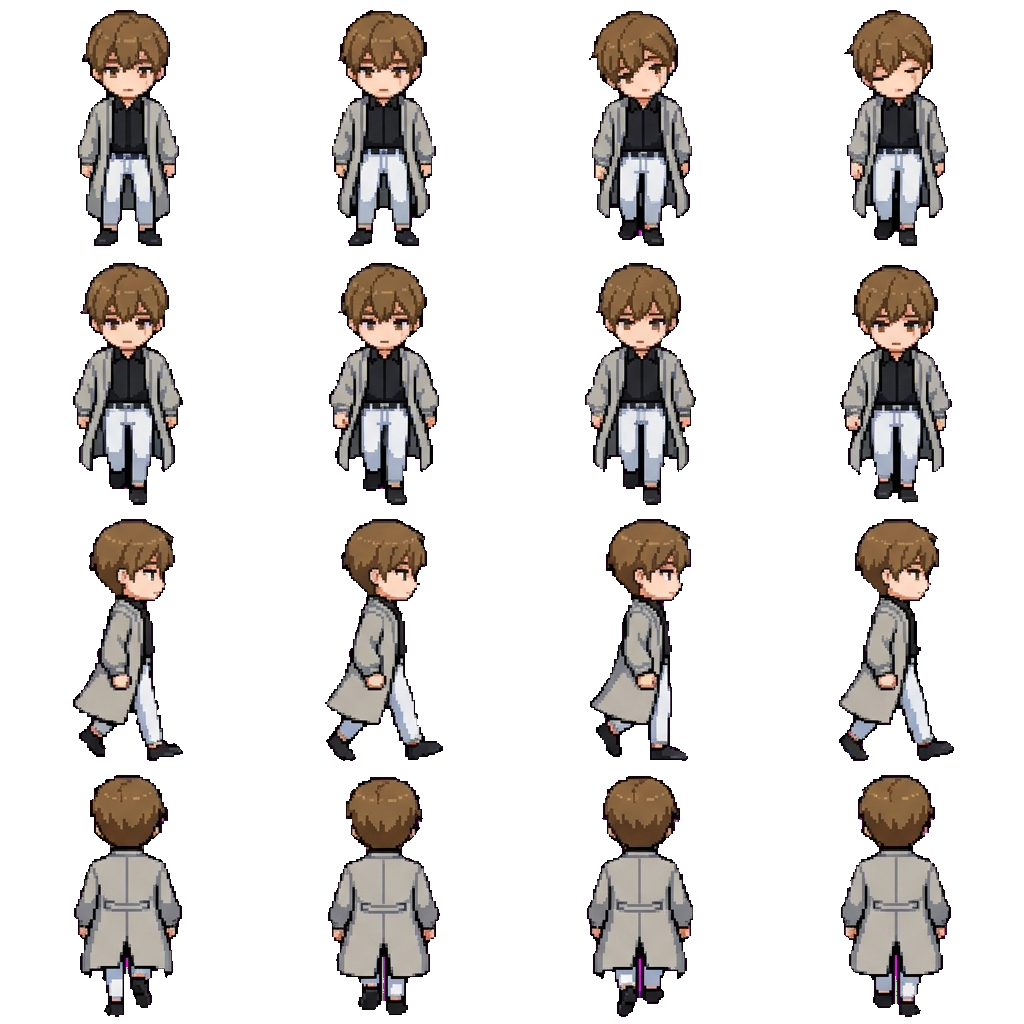 Issac movement sprite