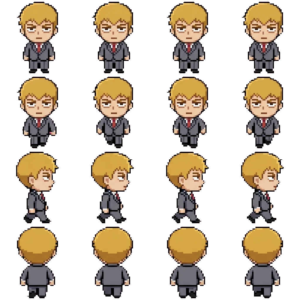 Reigen Arakata movement sprite
