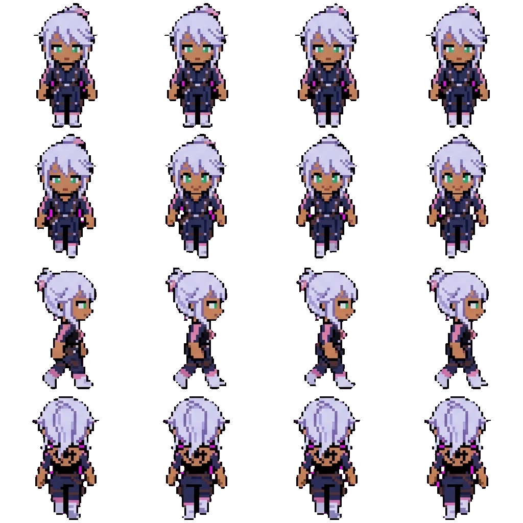 Rouge movement sprite