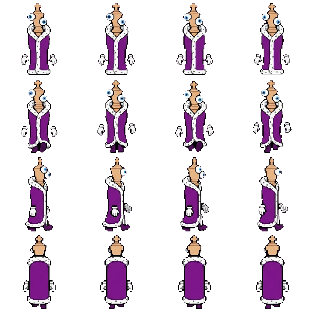 Kinger movement sprite