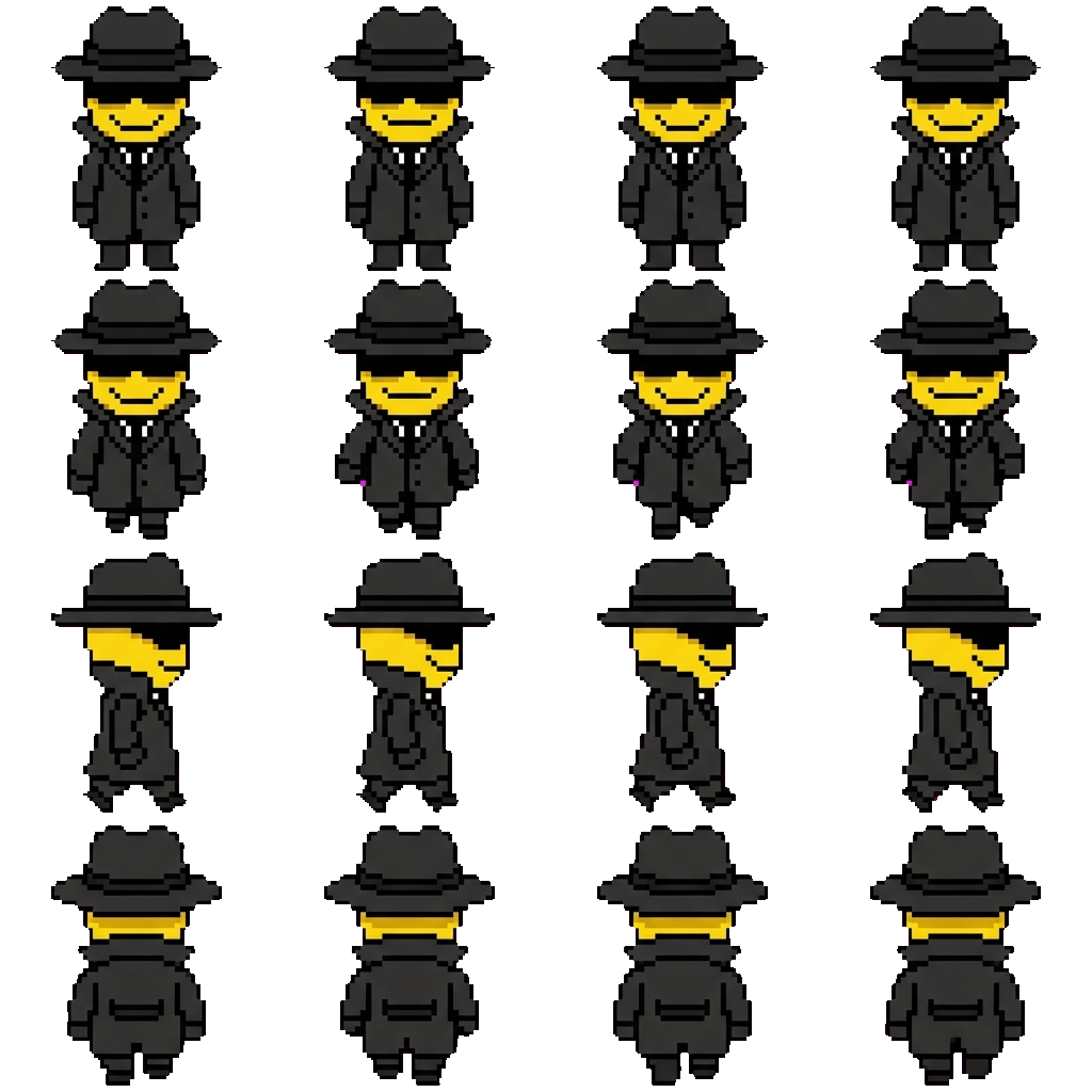 Mafioso movement sprite