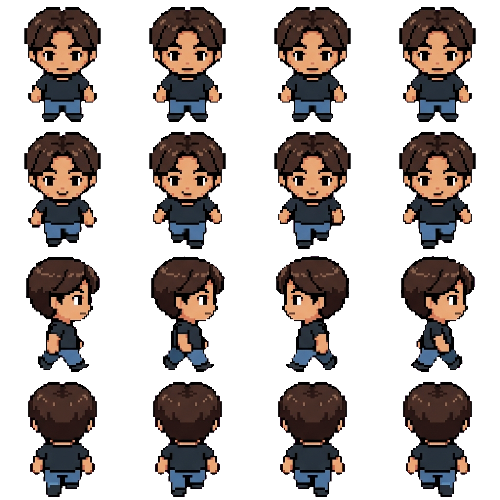 Heric movement sprite
