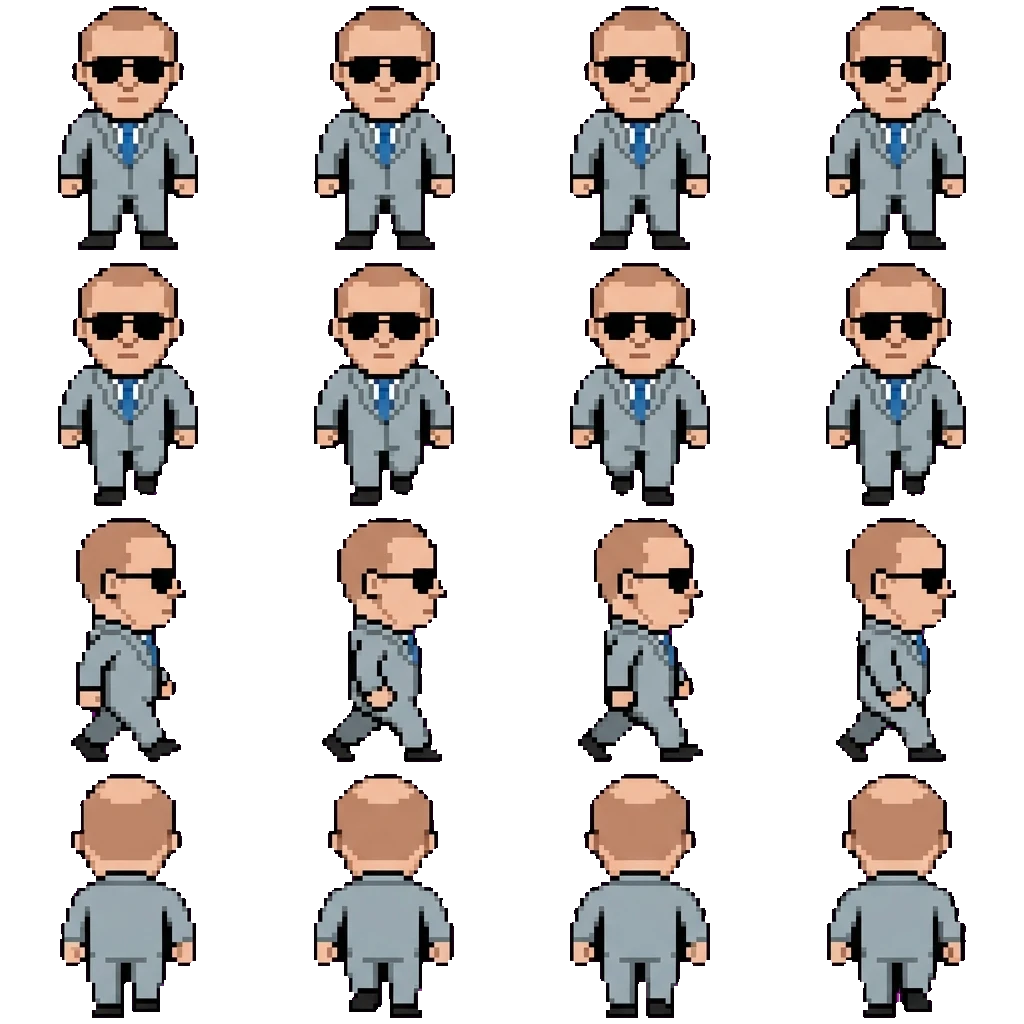 Donald Ferguson movement sprite