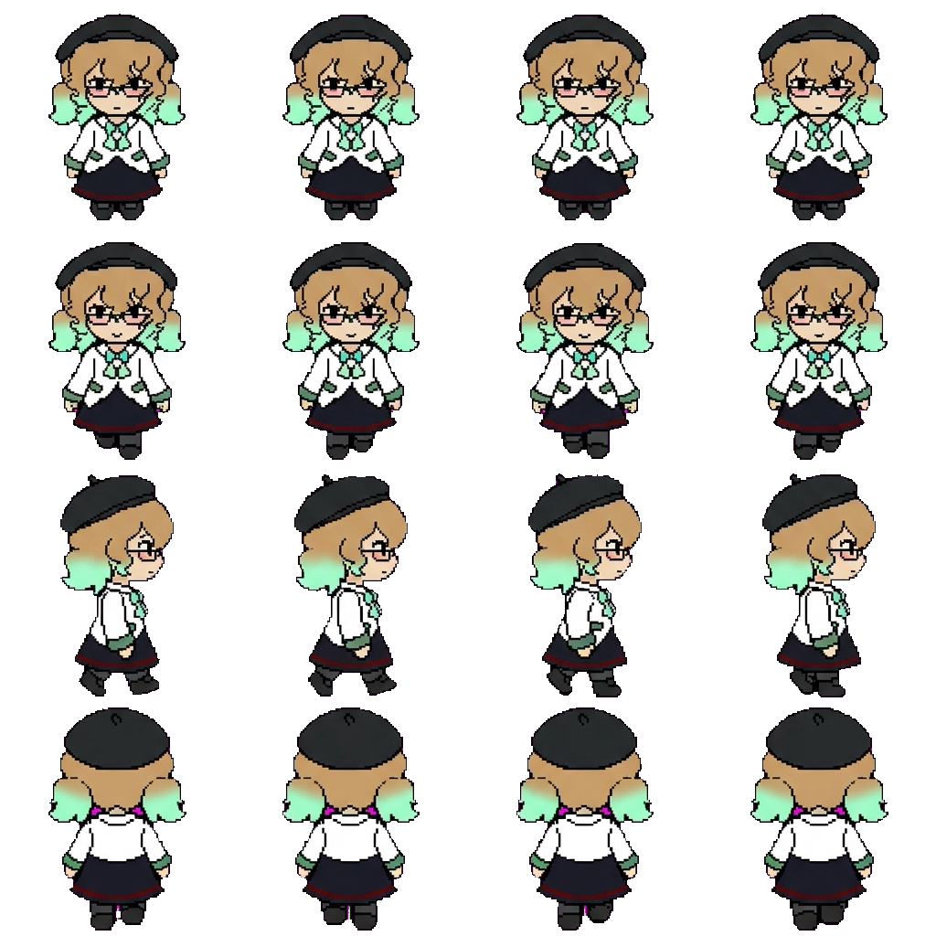 Charlotte Forsberg movement sprite