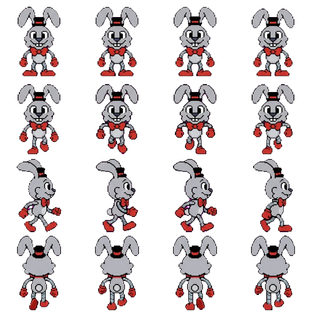 Frankie movement sprite