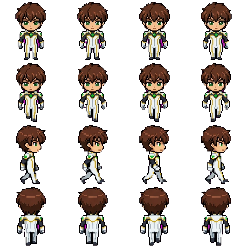 Suzaku movement sprite