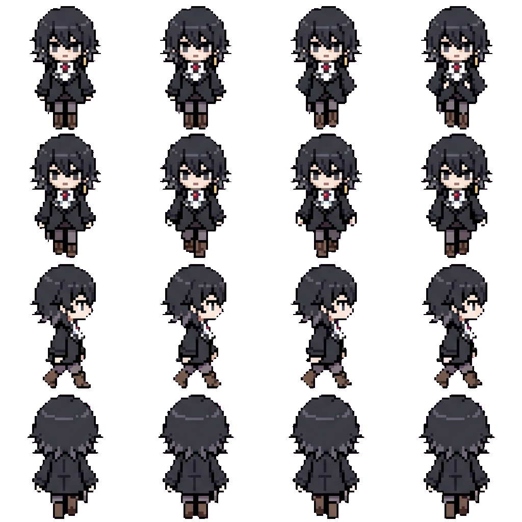 Kazu movement sprite