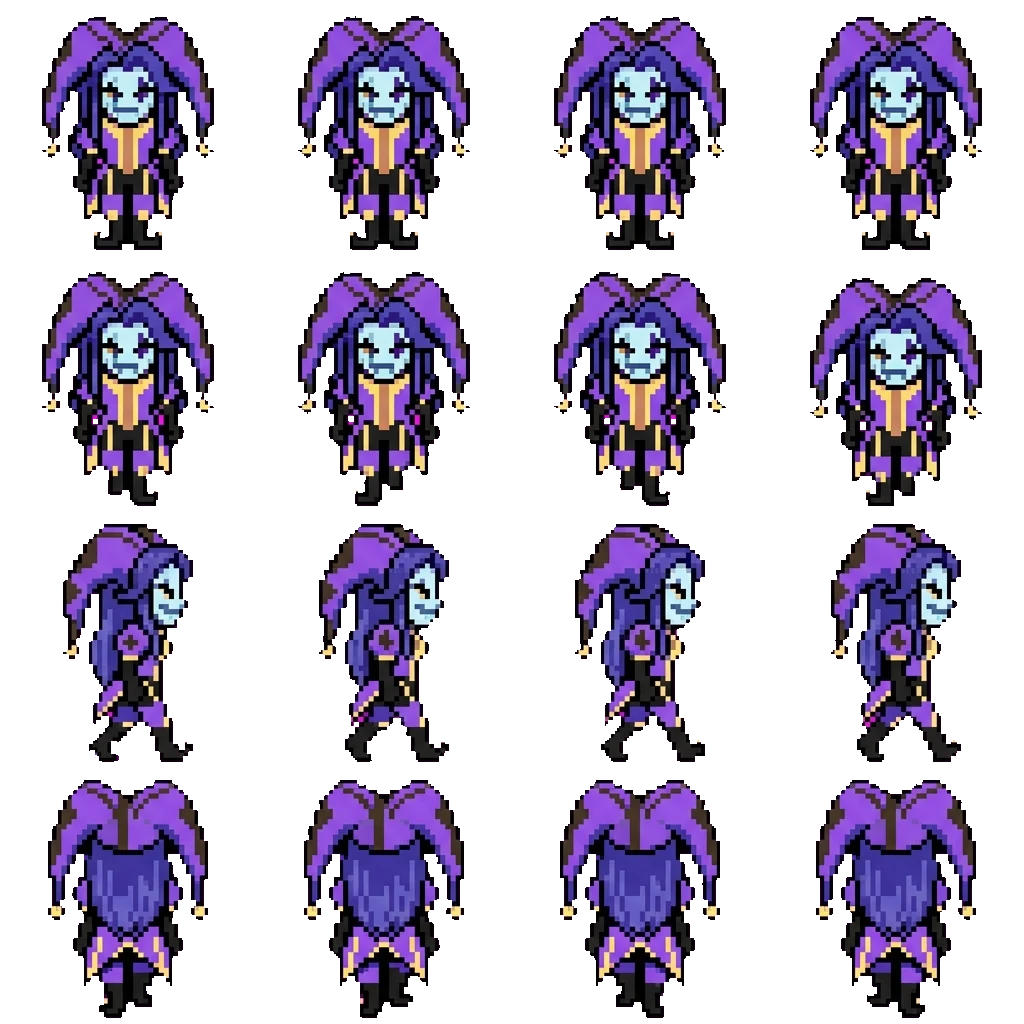 Jester movement sprite