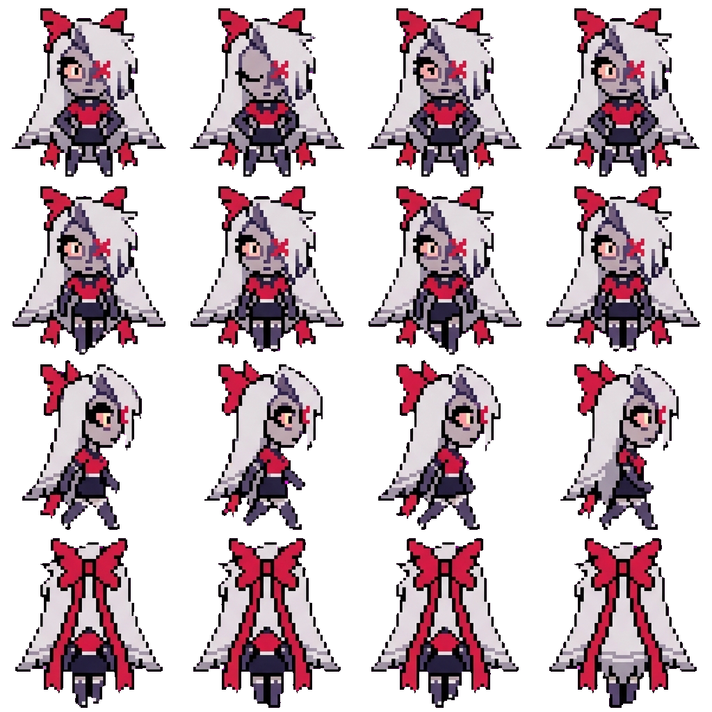 Vaggie movement sprite