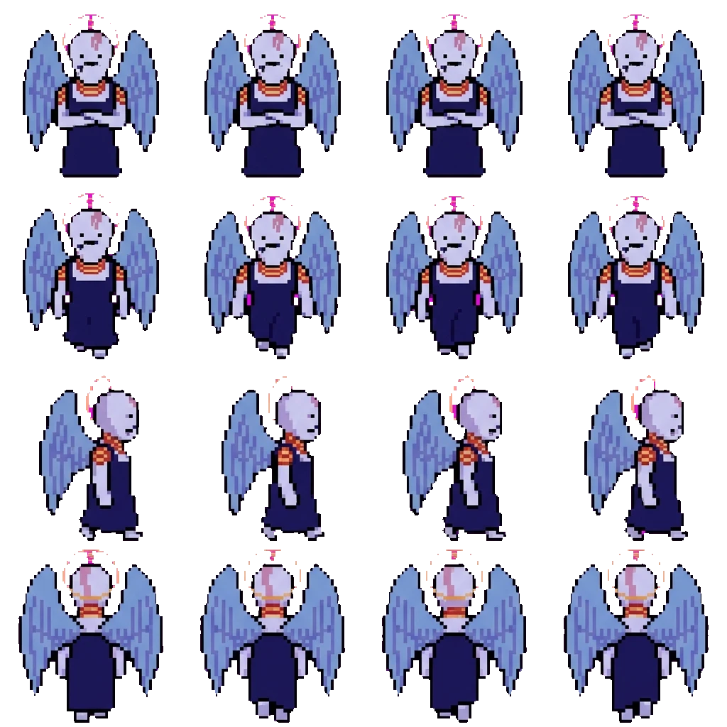 Butcher movement sprite