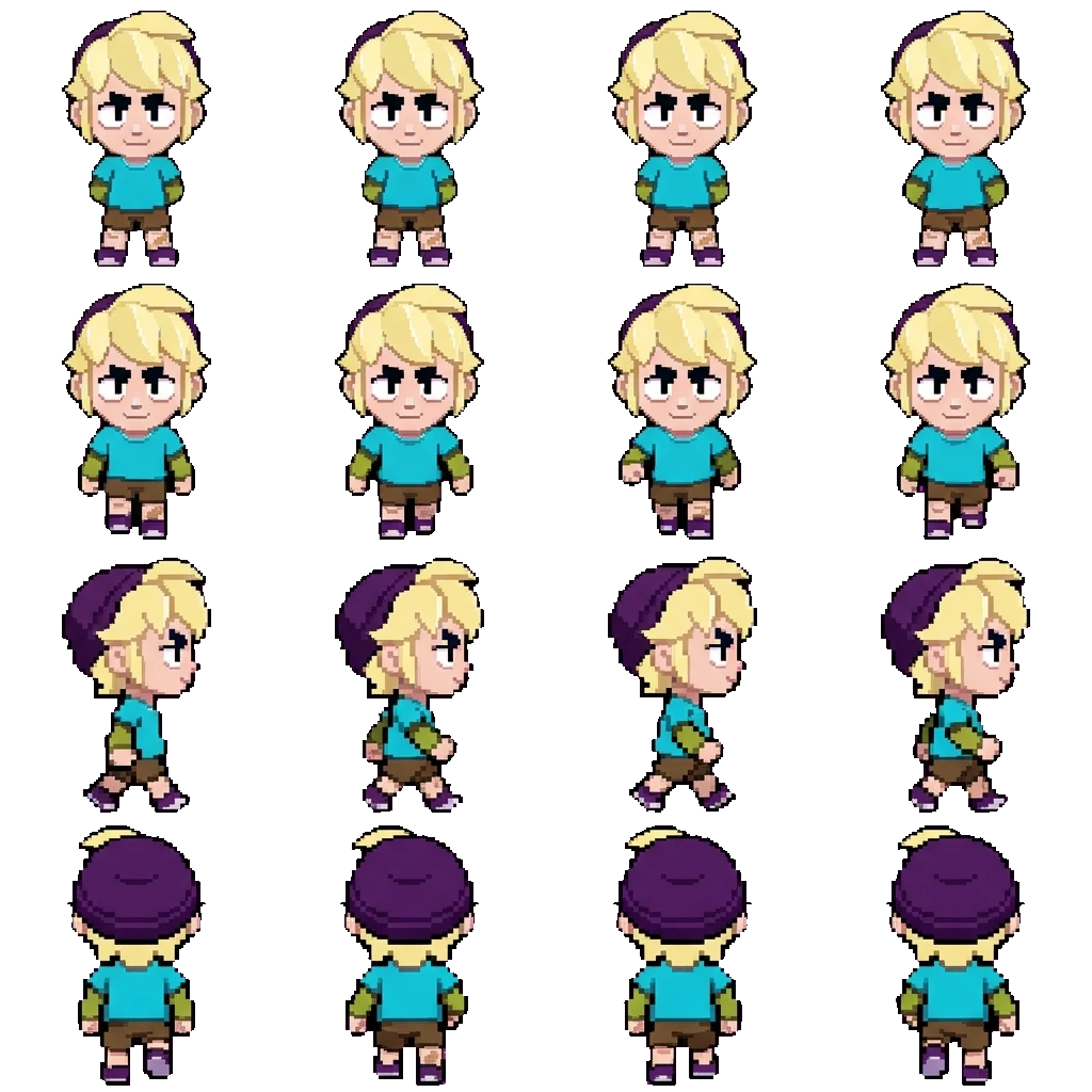 Gus movement sprite