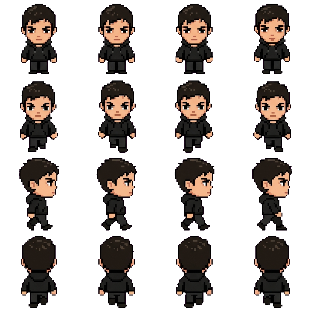Даниэль movement sprite