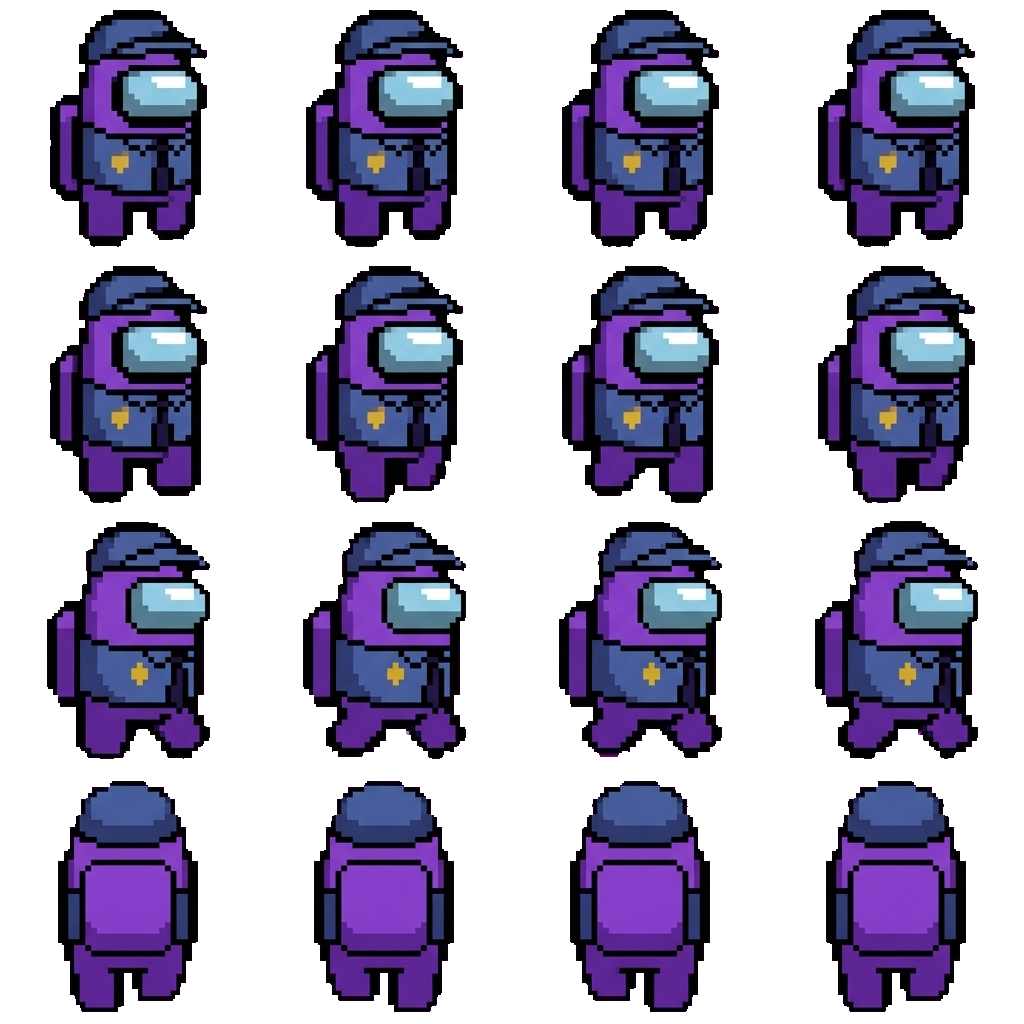 Purple movement sprite