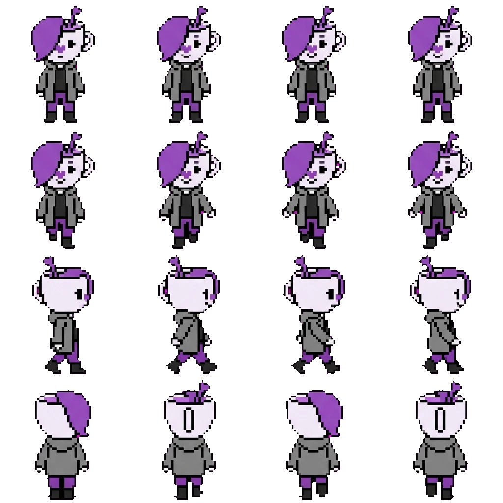 Sing movement sprite