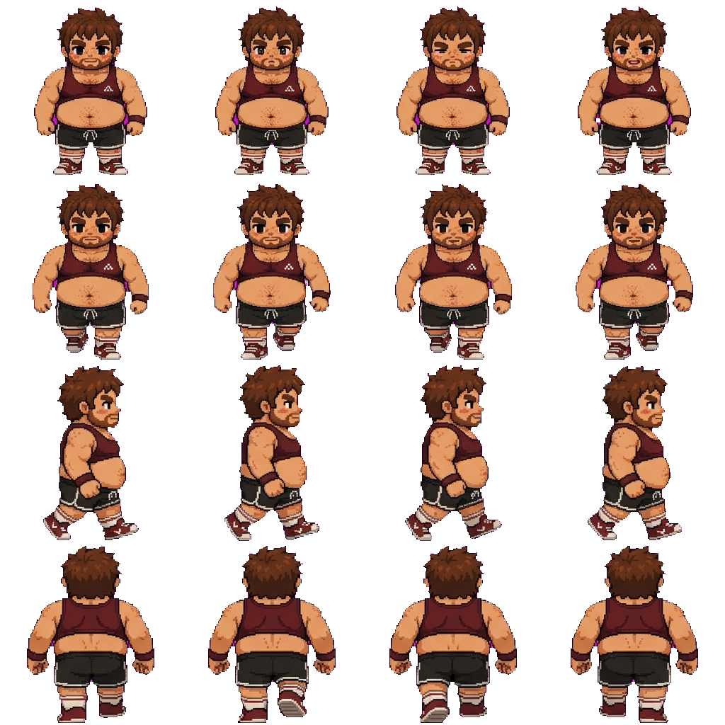 Bruno Alvarez movement sprite