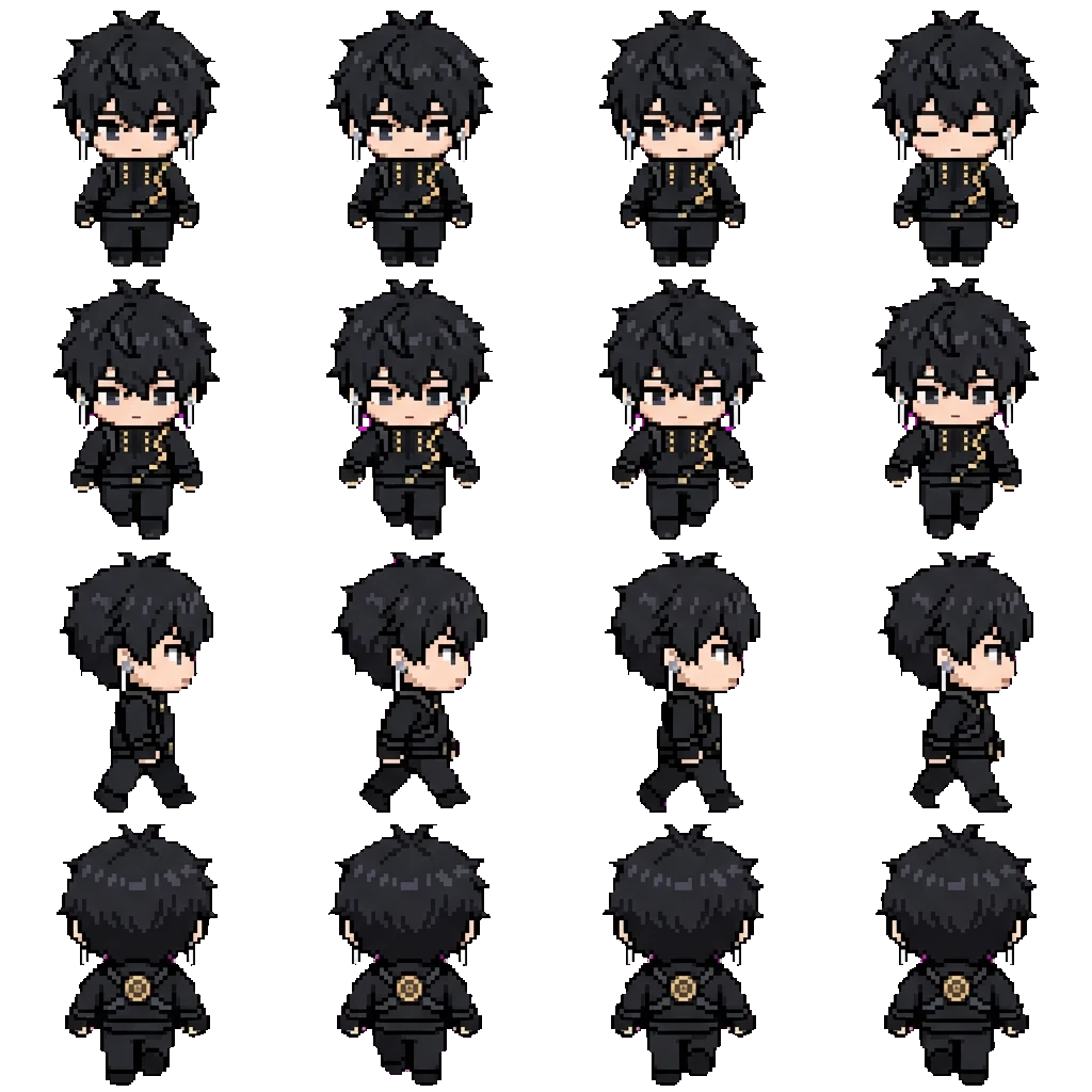Heaven movement sprite