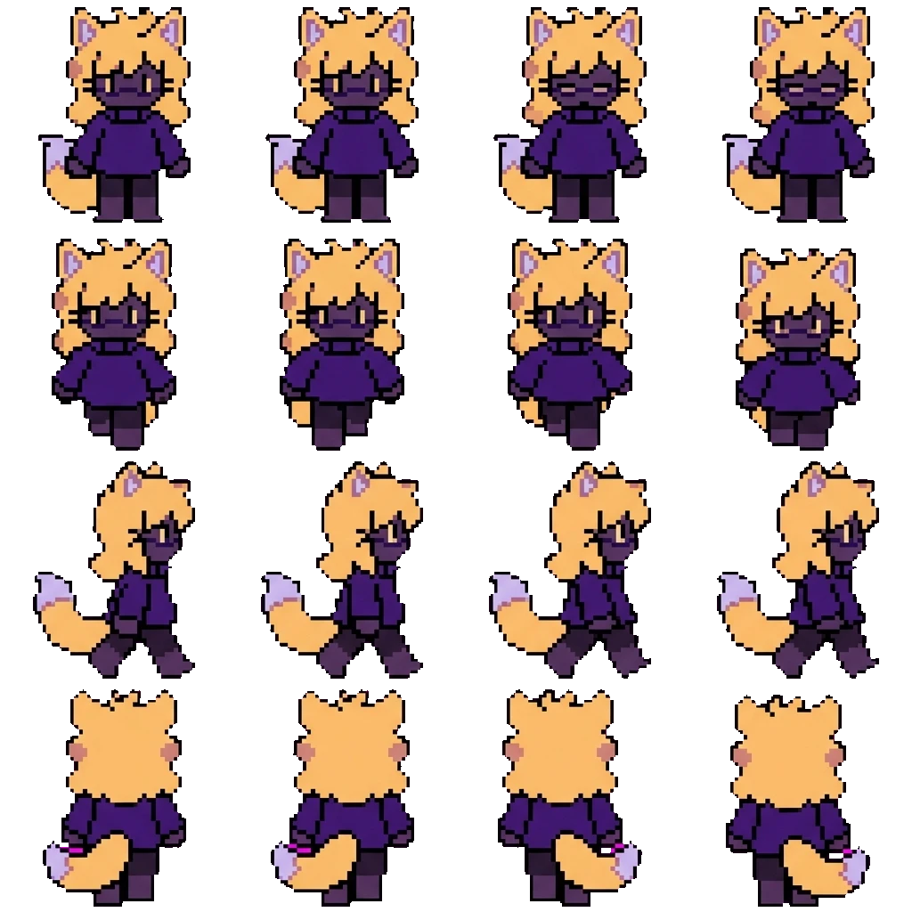 Starry “star” The 6 Arm Robloxian movement sprite