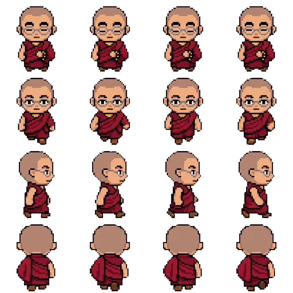 Tenzin movement sprite