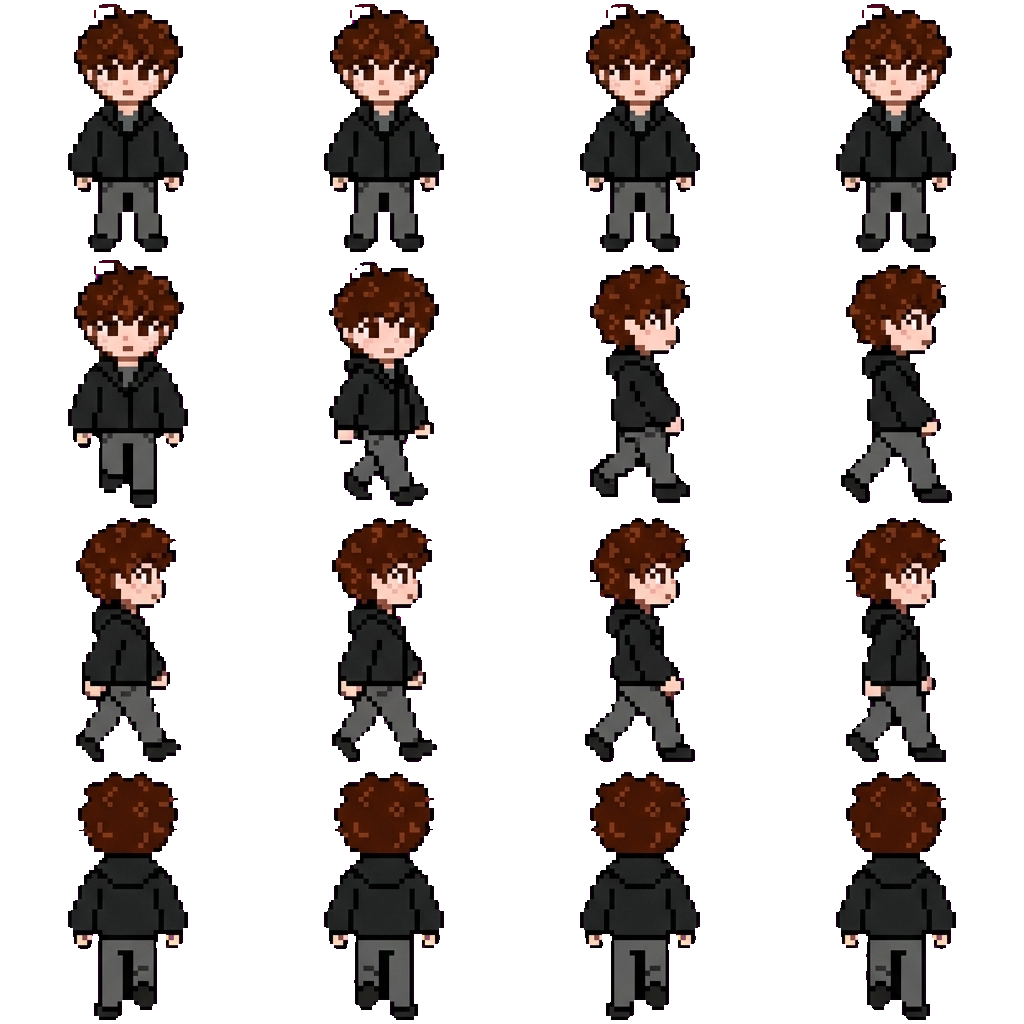 Boris movement sprite