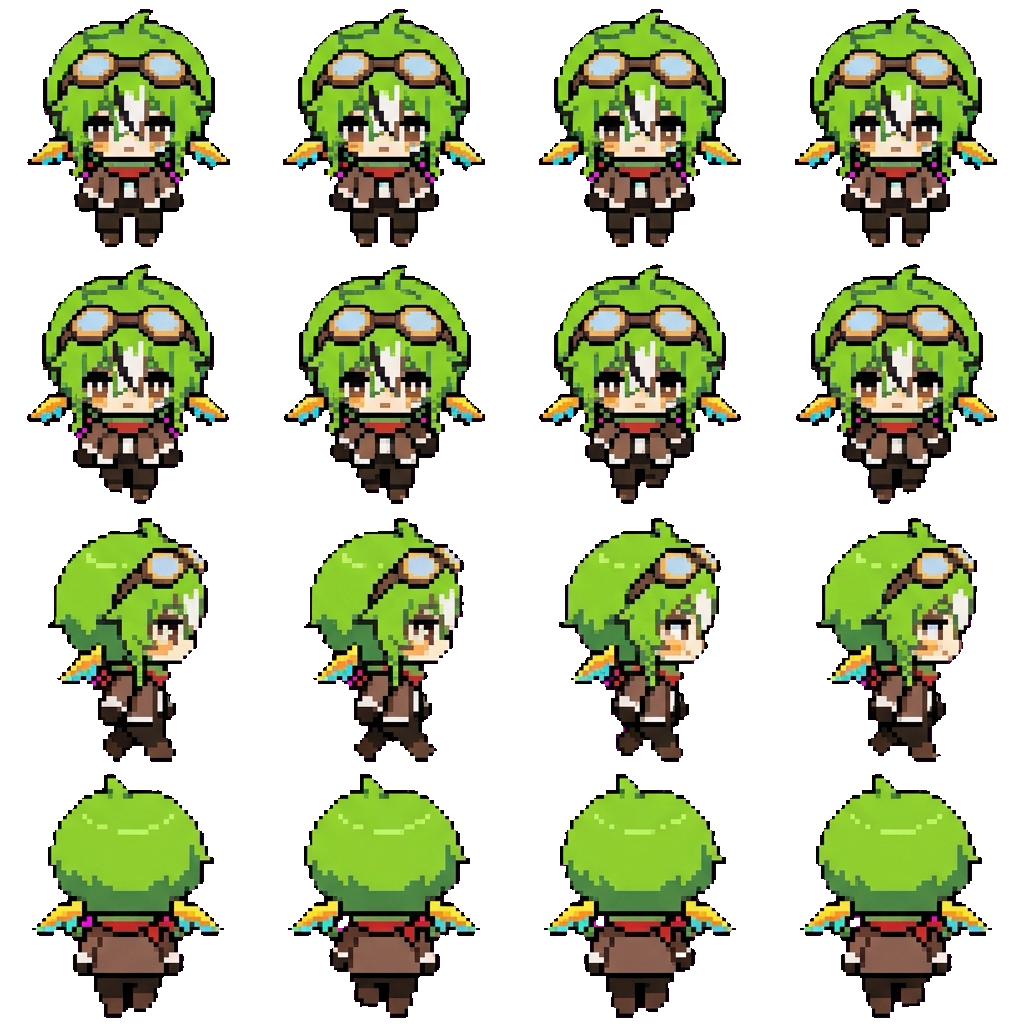 Parrotx2 movement sprite