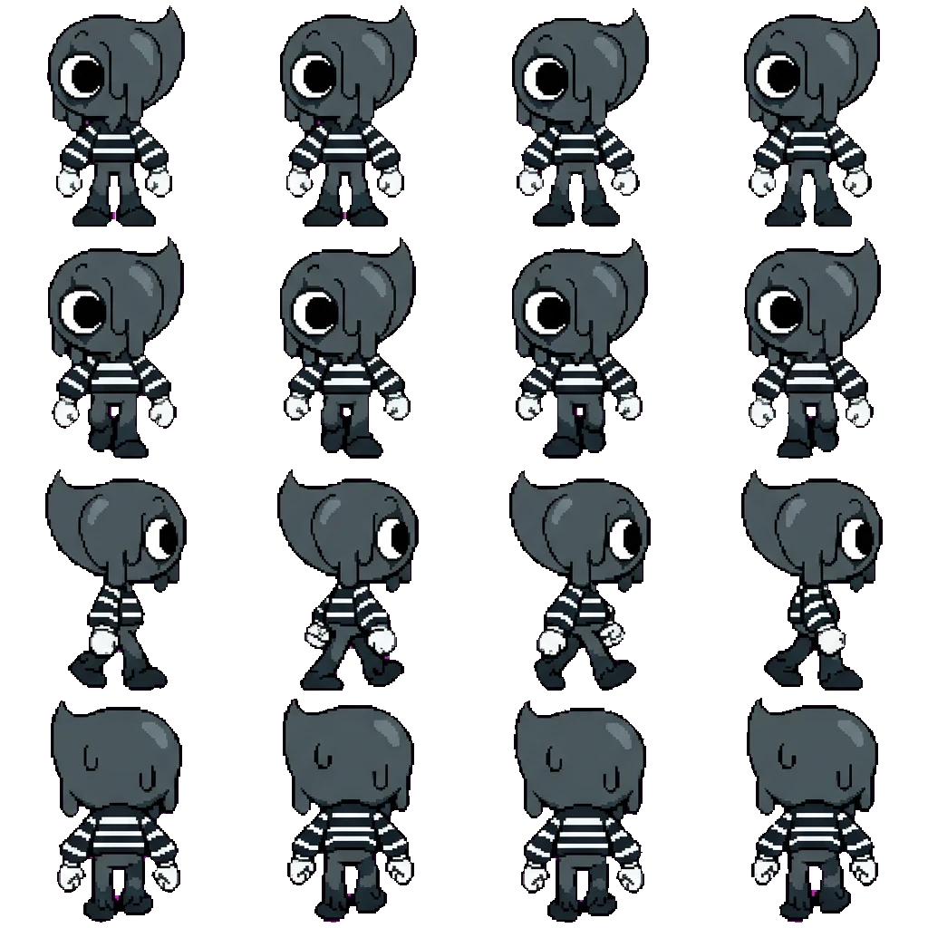 Blot movement sprite