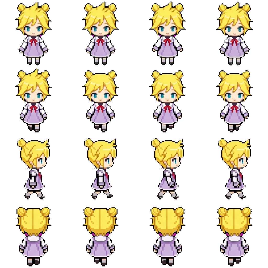 N25 Len movement sprite