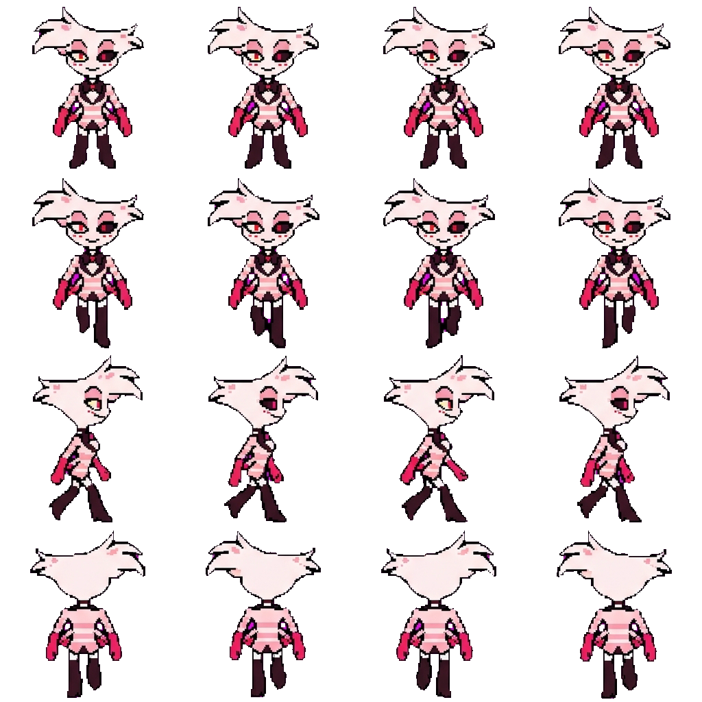 Angel dust movement sprite