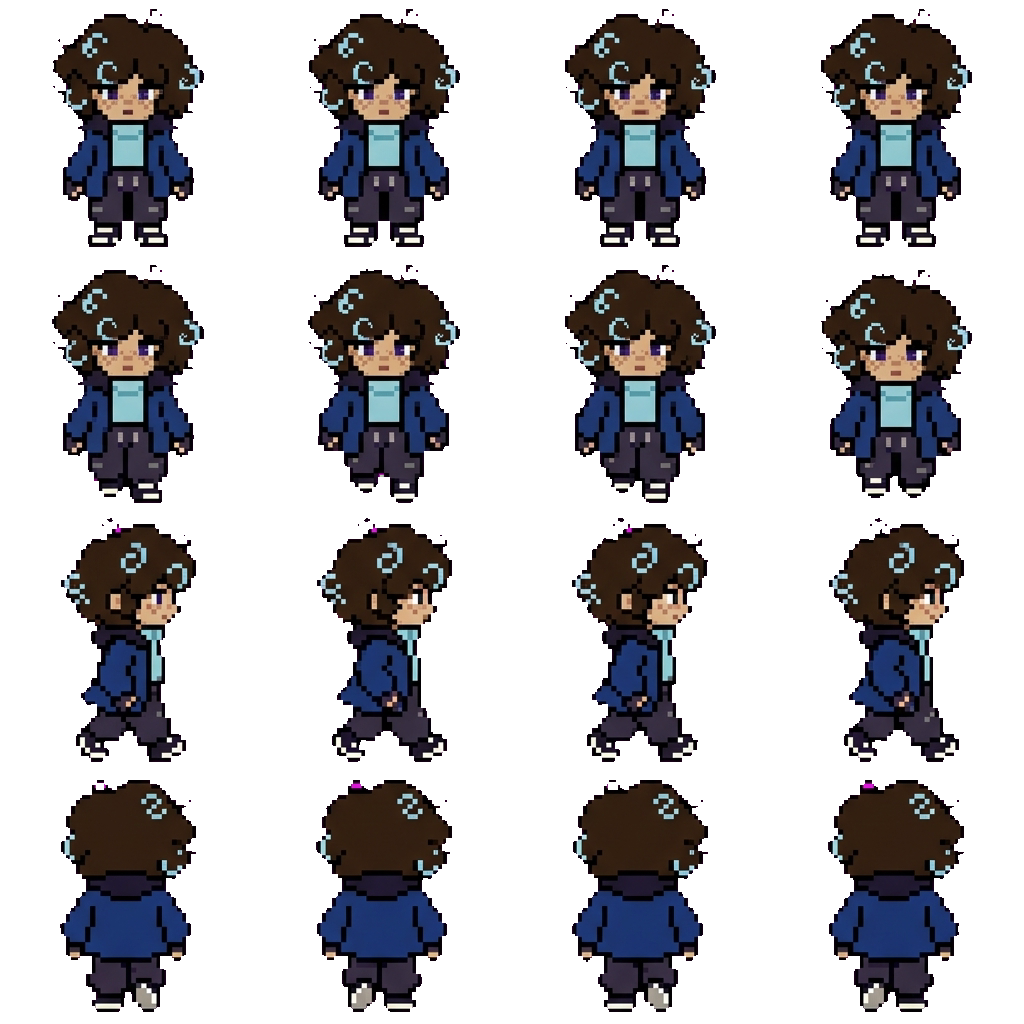 Splash movement sprite