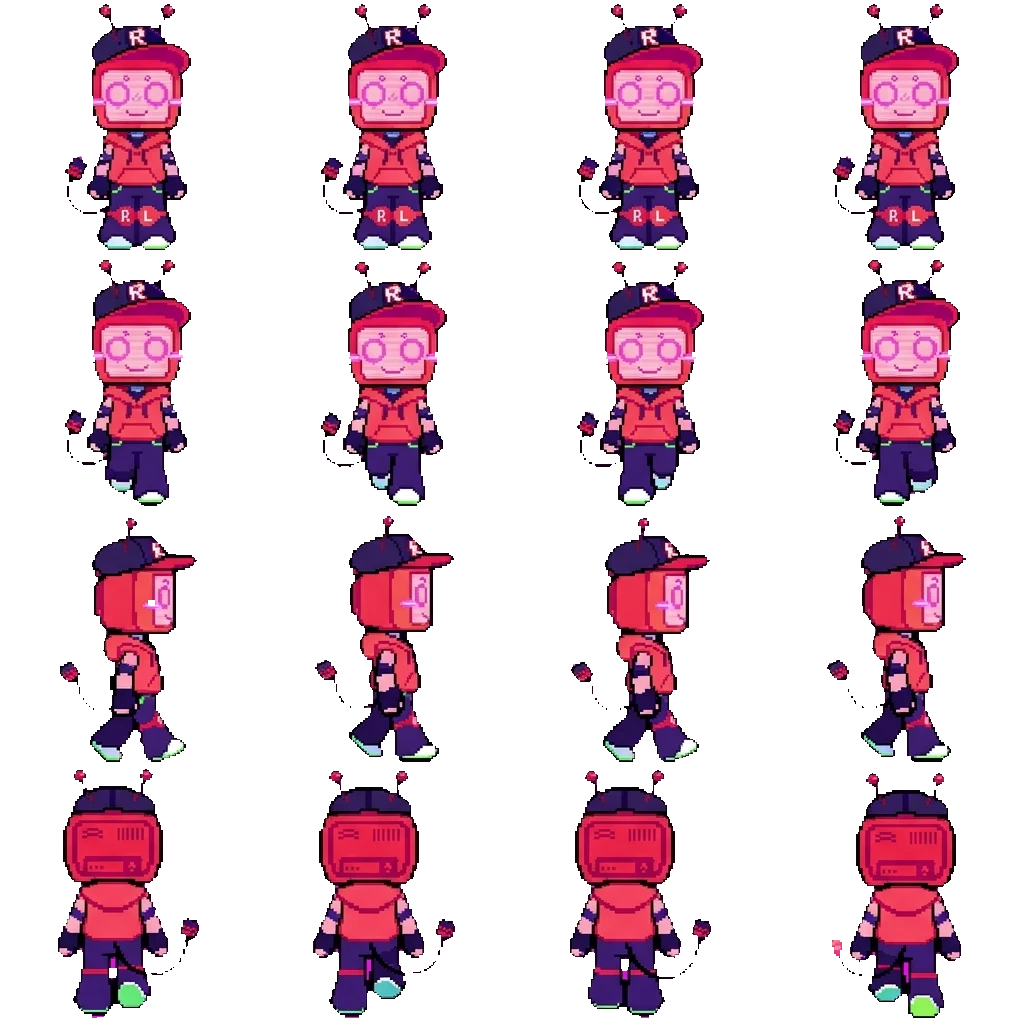 Veeronica movement sprite