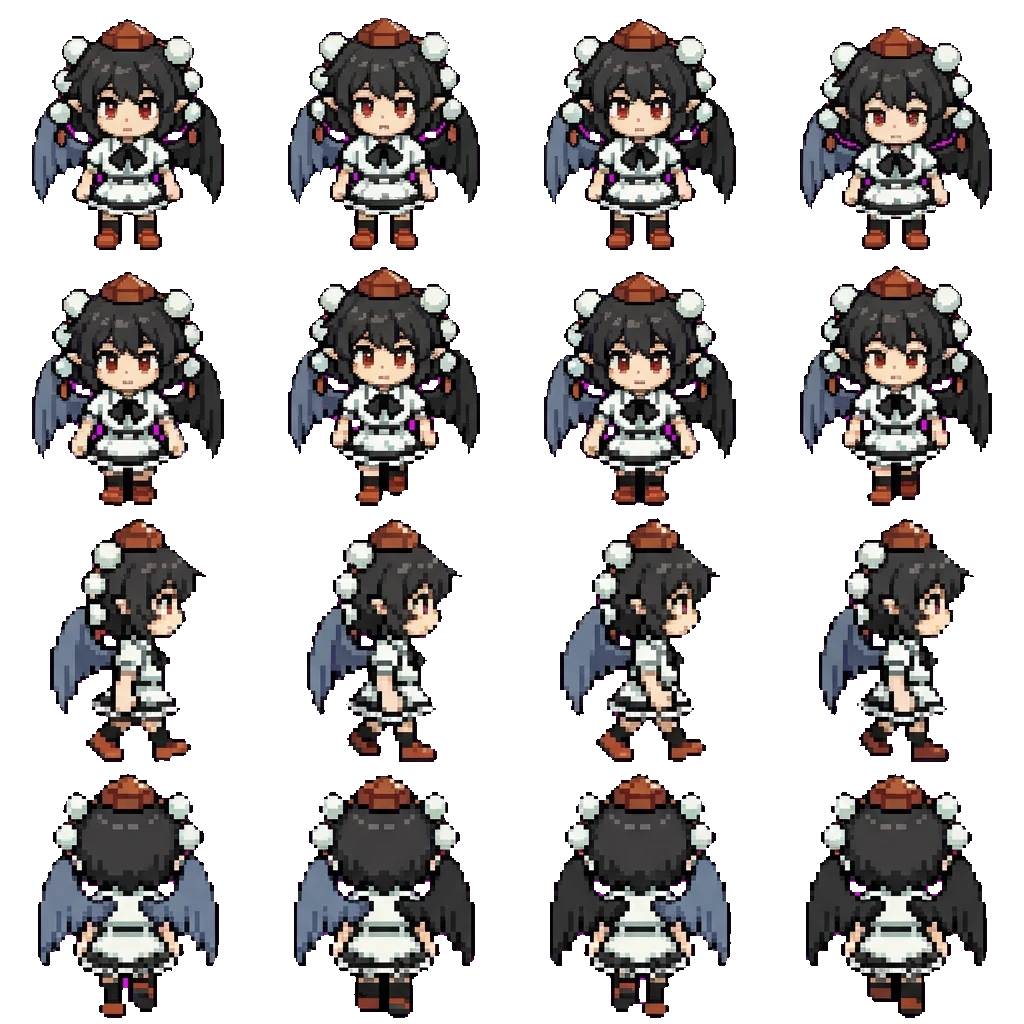 Aya movement sprite