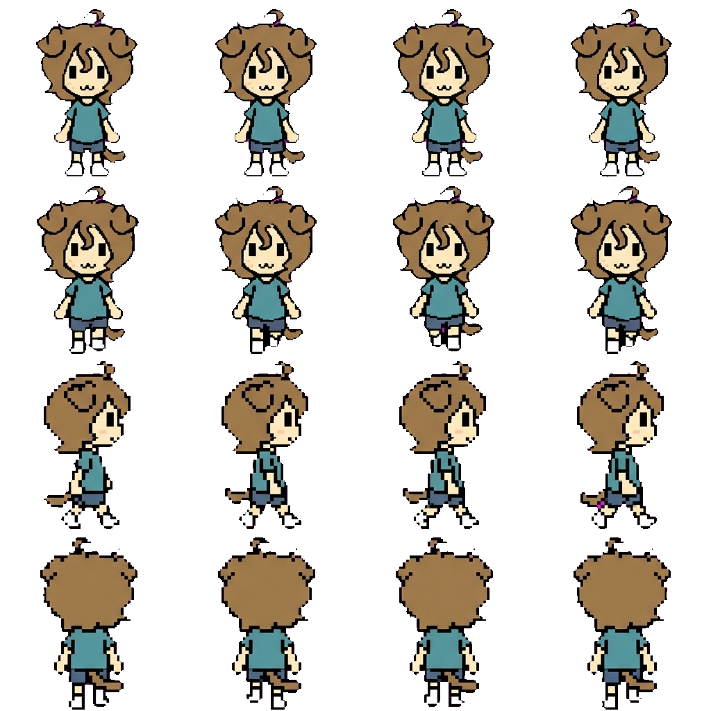 Sara movement sprite