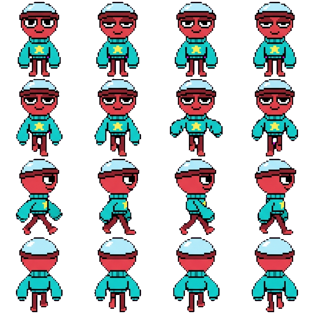 Gigi movement sprite