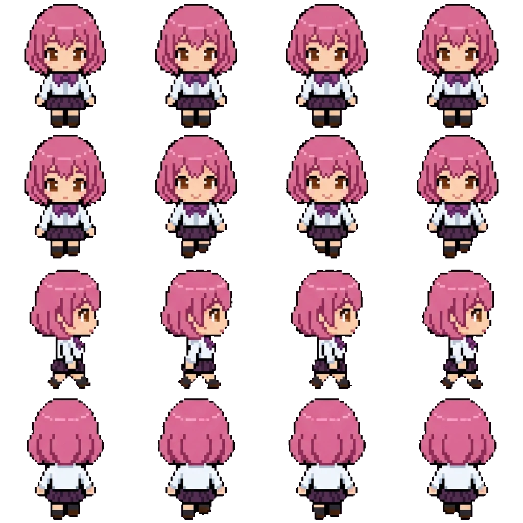 Sakura movement sprite