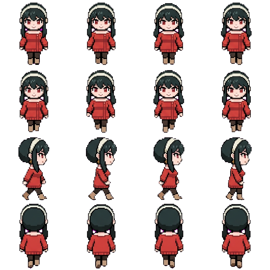Yor movement sprite