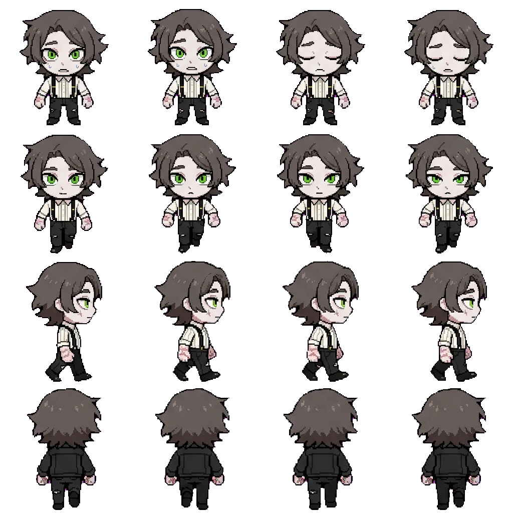 Cass movement sprite
