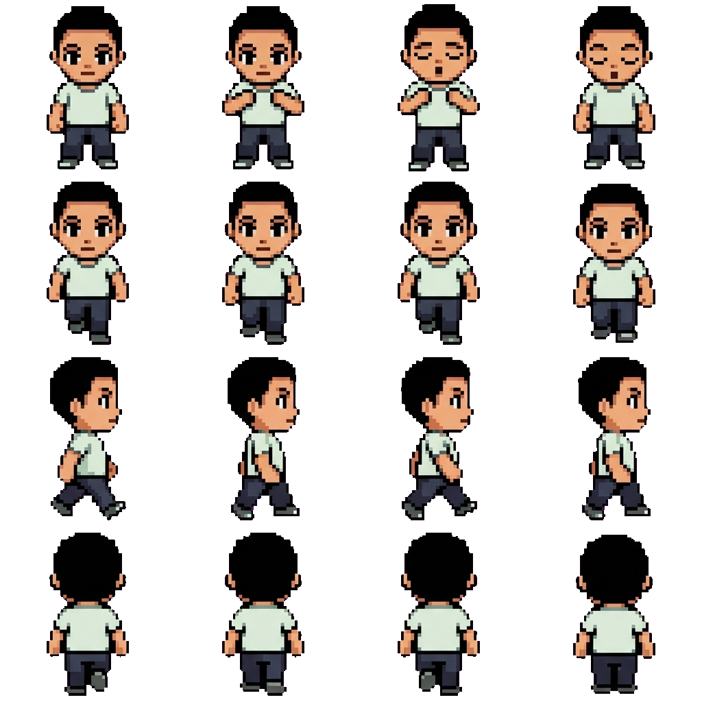Truck movement sprite