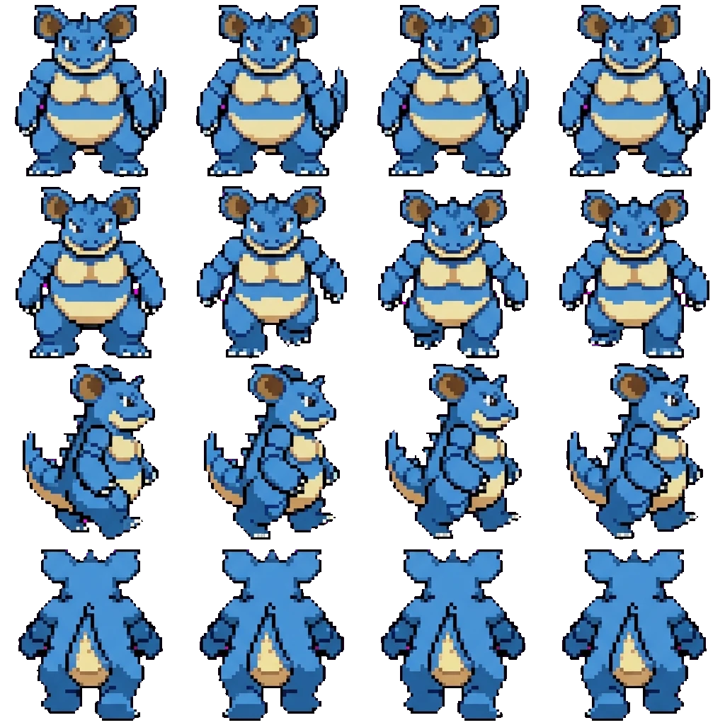Nidoqueen movement sprite