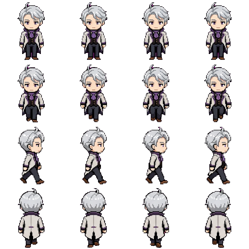 Roger movement sprite