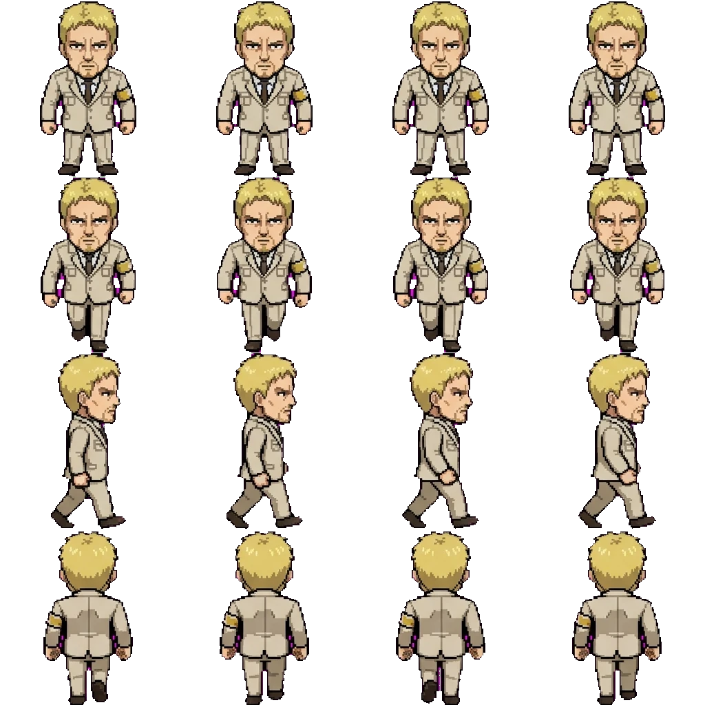 Reiner movement sprite