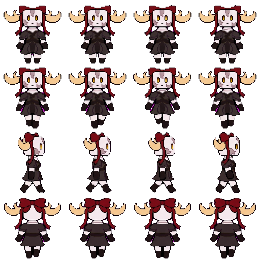 Crossbow movement sprite