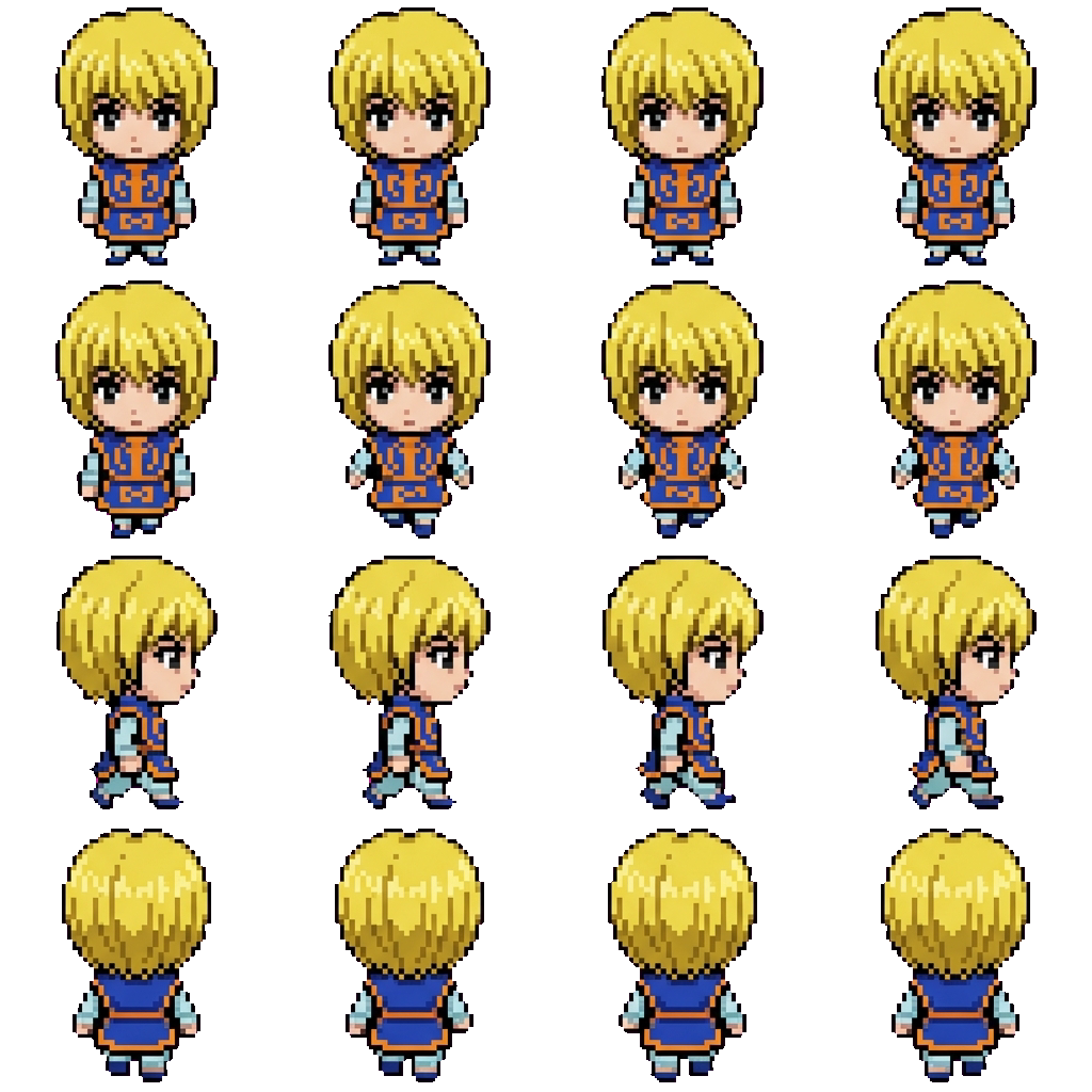 Kurapika movement sprite
